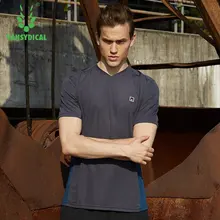 Vansydical, Мужская футболка, быстросохнущая, дышащая, фитнес-футболки, мужские, спортивные, для бега, баскетбола, облегающая, для спортзала, для бега, футболки