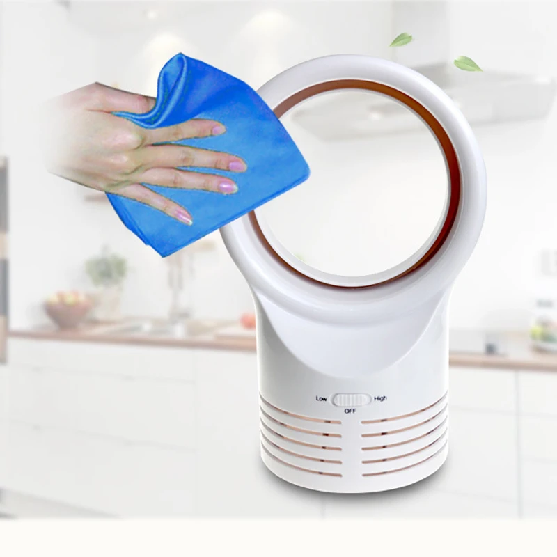 Абсолютно стиль портативный Без Лопастей вентилятор мини Bladeless Холодильный Настольный кондиционер для дома