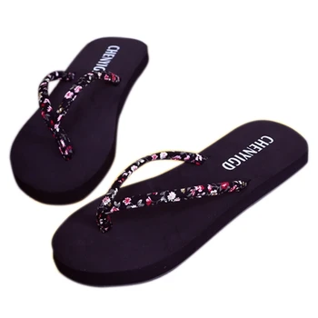 

New 2018 Summer Beach Flip Flops Sandals Women's Slippers Female Flat Sandals Flip Flops
