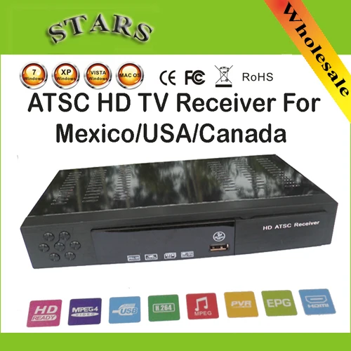New HD PVR Digital MPG4 H.264 ATSC TV Tuner 1080P Chinese TV Box