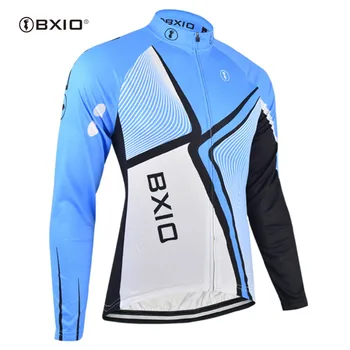 

BXIO Thermal MTB Cycling Jersey Winter Warm Up Bicycle Clothing Waterproof Soft Shell Coat Bike Outdoor Sports Wear 043-J