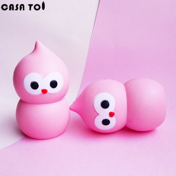 Kawaii ПУ мягкими мультфильм милый анти-strss мягкая игрушка squeeze липкий снять стресс