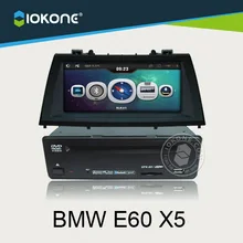 IOKONE Car Video DVD CD Stereo Player For BMW E60 X5 With FM AM Bluetooth GPS