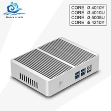 Hly New Core i3 5005U 4010U 4010Y i5 4210Y Mini PC Computer Minipc HTPC TV box 4G RAM 500G HDD Wifi