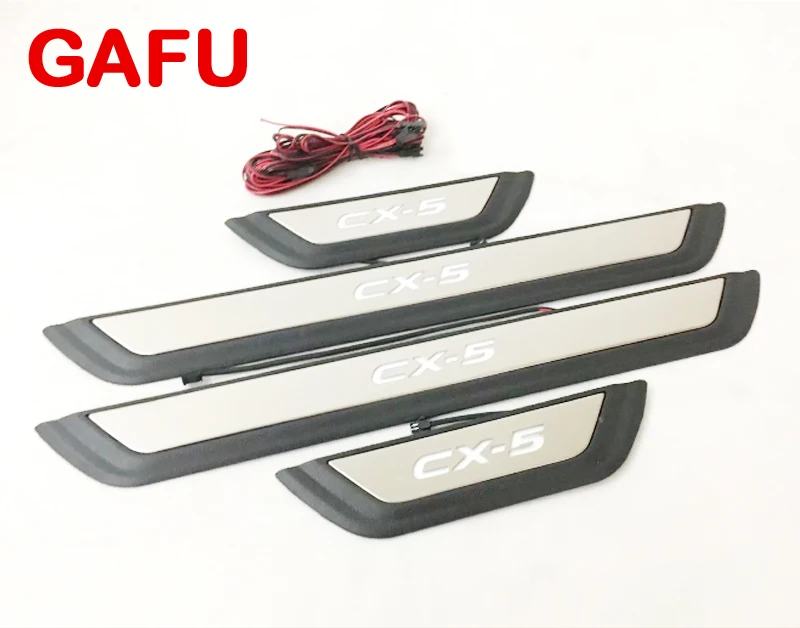 NEW Original Quality LED Light Door Sill Scuff Plate Car Covers For