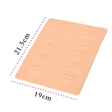 1 шт. 3D татуировки практика кожи косметическая Перманентный Макияж губ практика кожи Training поддельные татуировки практика кожи