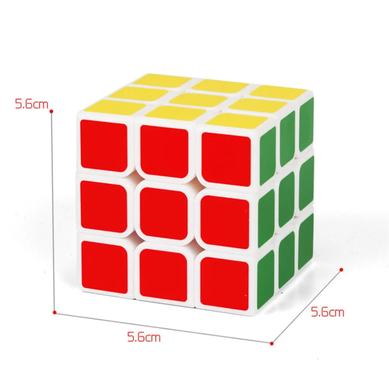 Новые 3 x3x3 шесть цвет Интеллектуальный Магический кубик конкурс скорость головоломки кубики игрушка для детей Best подарок