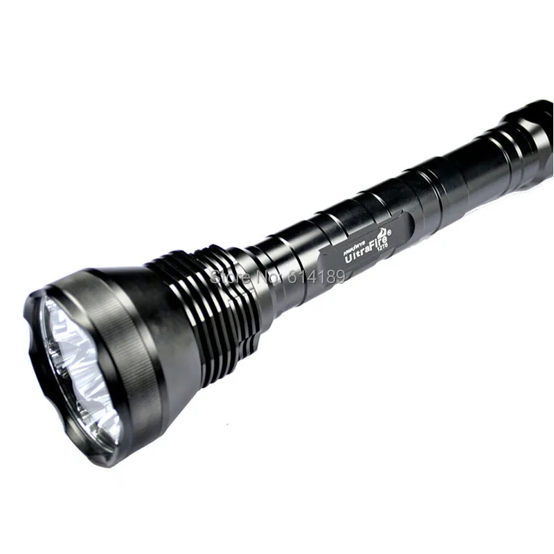 U-F 12xcree xm-l T6 13800 люмен 5-Режим светодиодный фонарик (3 х 26650/3x18650)