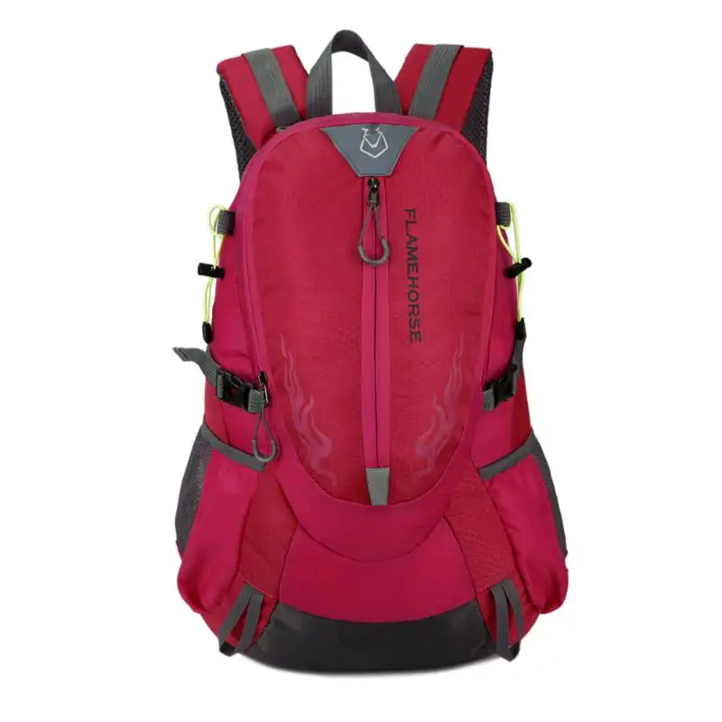 Новинка, водонепроницаемый спортивный нейлоновый рюкзак для мужчин и женщин, дорожная сумка для альпинизма, кемпинга, походов, рюкзаки, сумки для улицы - Цвет: Розовый цвет