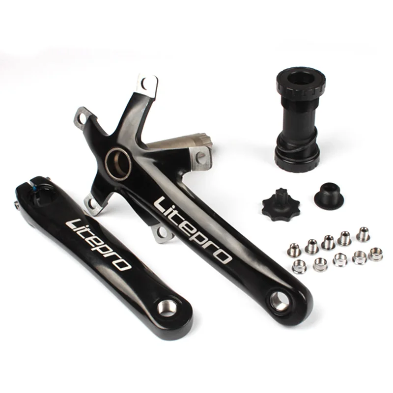

170mm Hollow Single speed 130BCD Folding bike Crankset BMX Bike Crank