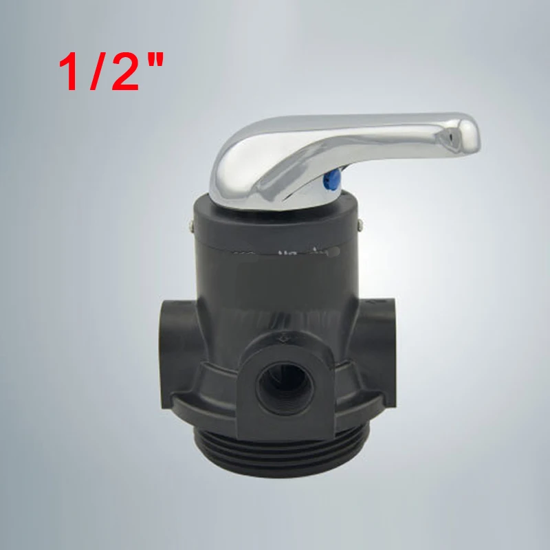 1/" 3/4" ручная обратная стирка фильтр из активированного угля клапан ABS/PPO многопортовый клапан для системы очистки воды 2 тонны F56E