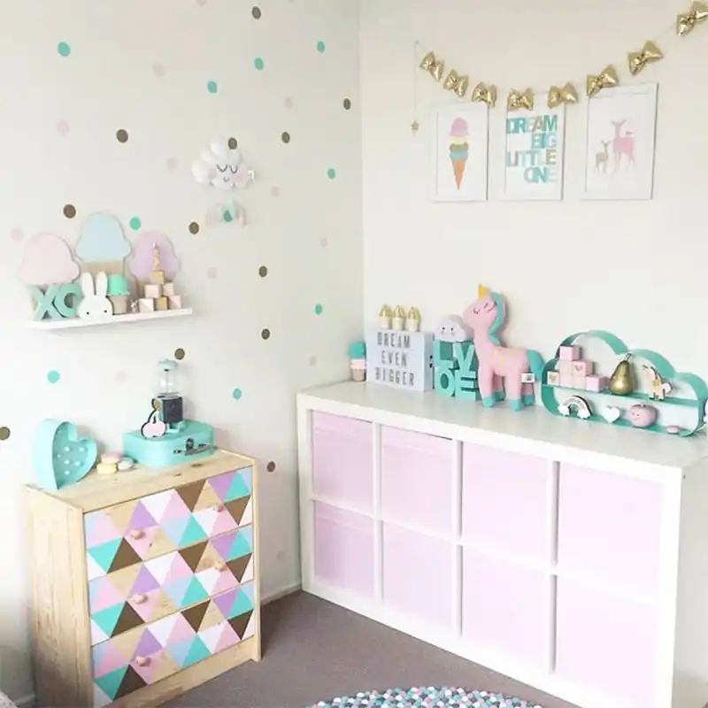 Detail Feedback Questions About Polka Dots Wall Stickers For Kids Polka Dots Wall Stickers For Kids Room Baby Nursery Sticker Children Decals Easy