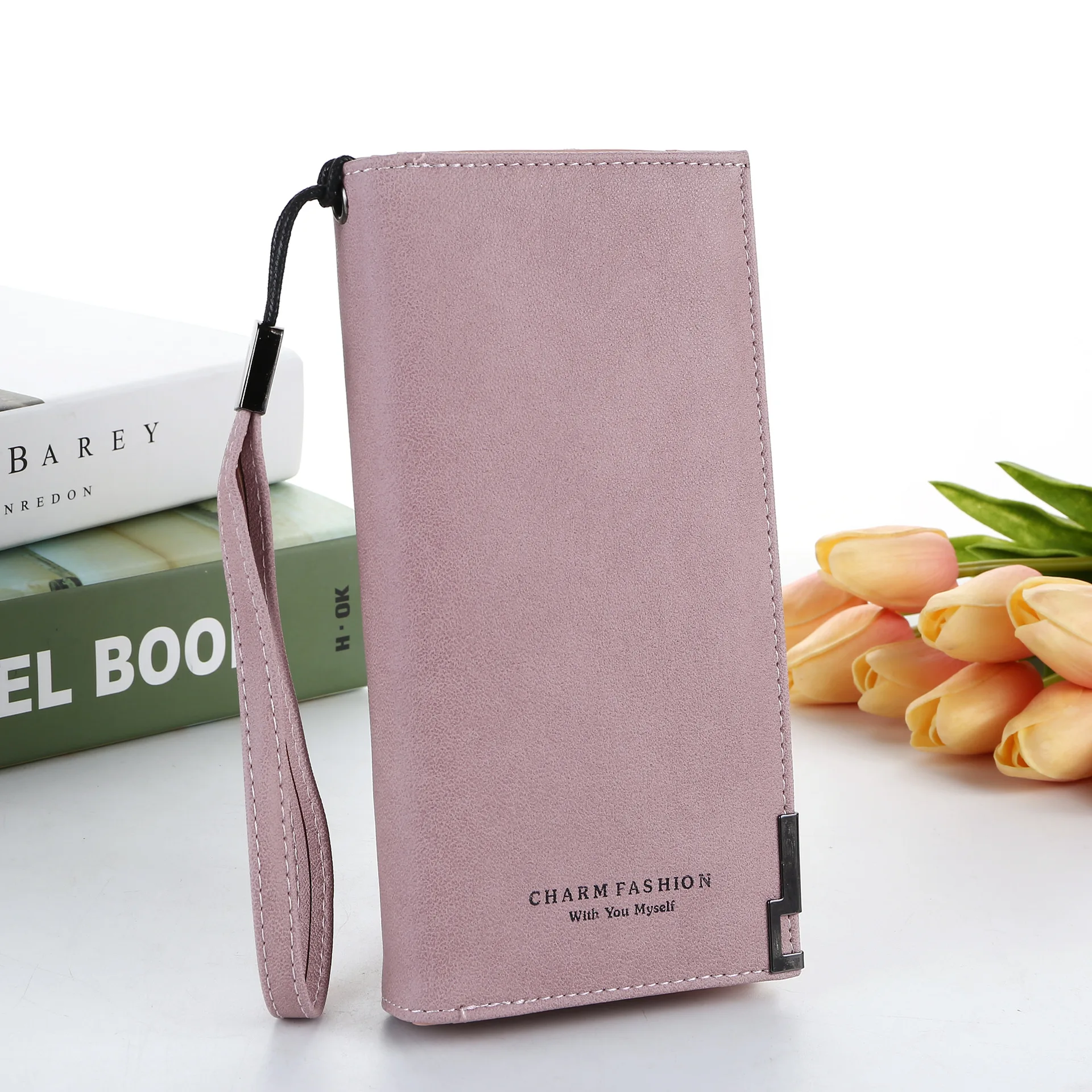 

2019 Women Wallet Fashion Ladies' Frosted Wallet Female Long Korean Zipper Purse Female Student Wallet coin Purse Card Holder