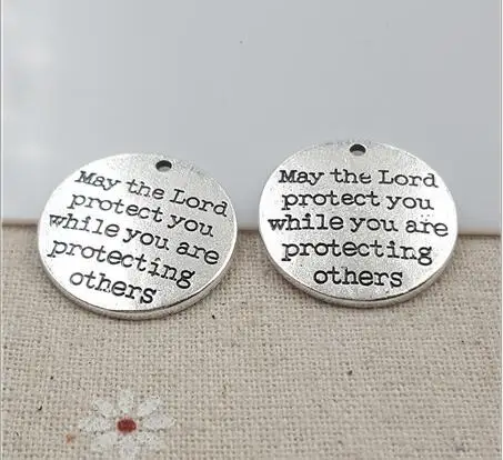 

10 шт./партия, надписи «May The Lord»