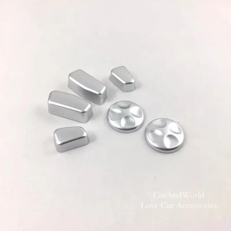 For Jeep Compass 2017 2018 Master Pilot Seat Adjustment Button Cover Interior Adjust Trims ABS Chrome Stickers Car Accessories | Автомобили