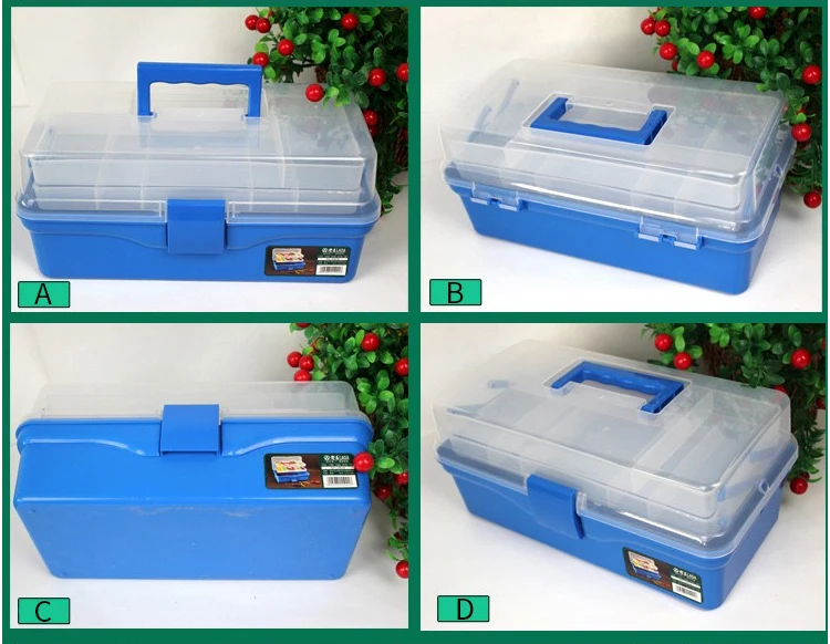 top tool chest LAOA Folded Toolsbox Work-box Colorful Foldable Tool Box Medicine Cabinet Manicure Kit Workbin For Storage tool chest with tools