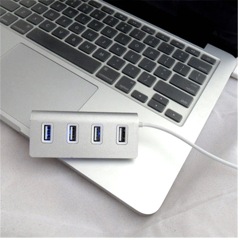 Мульти 4 порта Высокоскоростной usb хаб 2 0 480 Мбит/с Hab USB мини крутой светильник