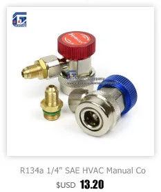 R134a R12 инструмент для демонтажа сердцевины клапана установщик/заменить длинным низом к клапану Шредера Инструменты для ремонта