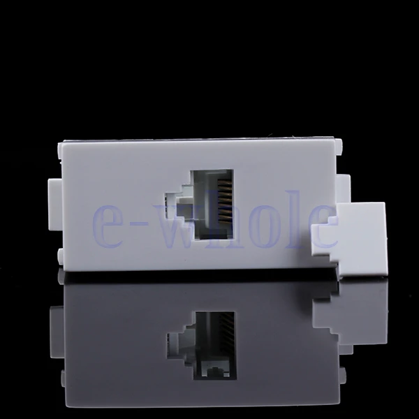  Белый RJ45 компьютерной сети розетка розетка плиты для домашнего использования HG1059 