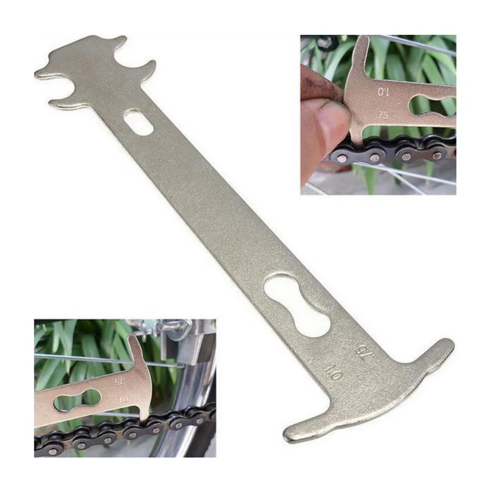 

Bicycle Chain Wear Indicator Checker Mountain Road Bike MTB Chains Measurement Ruler Cycling Replacement Repair Tool