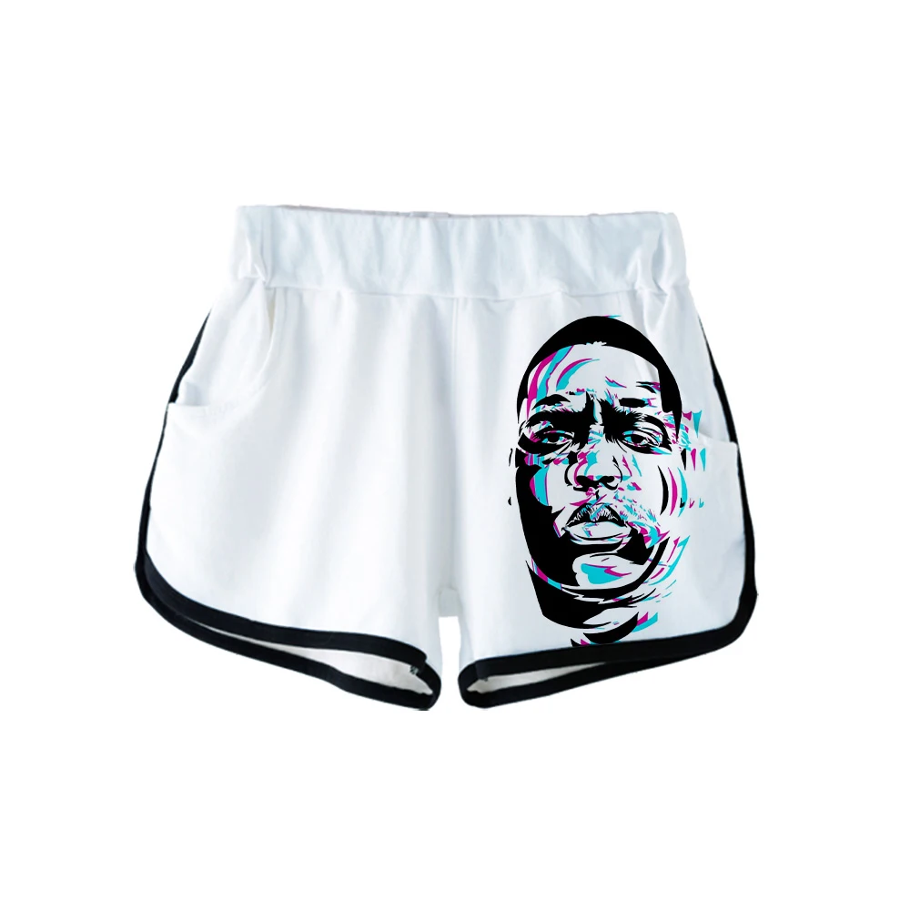 Biggie 3D печатных Для женщин шорты модные шорты в уличном стиле Новое поступление, горячая Распродажа для девочек Повседневная летняя одежда