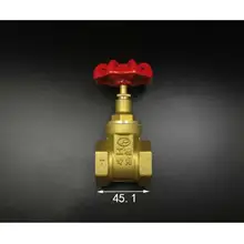 Латунные задвижки DN20 3/" BSPP Женский 16Bar рабочих Давление Порты и разъёмы Размеры 17,5 мм