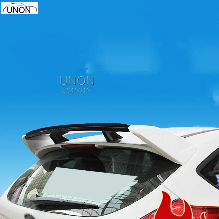 

Big spoiler for Ford Focus RS 2012 to 2018 high quality ABS material rear window wing spoiler for Ford Focus by primer paint