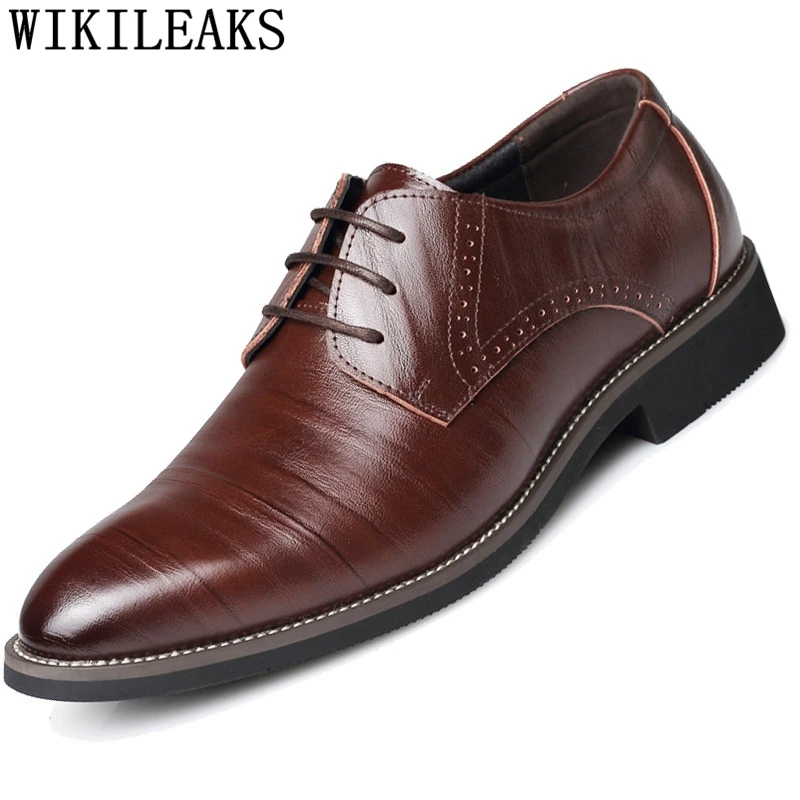 

men shoes leather genuine italian wedding dress shoes mens formal shoes mans erkek ayakkabi zapatos oxford hombre sepatu pria