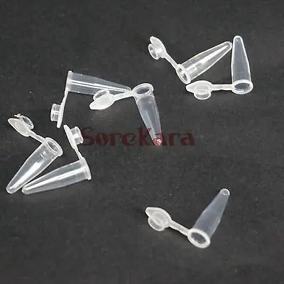 Серия 1000 Scale line 0 2 мл лабораторная пластиковая центрифужная трубка V bottom с крышкой
