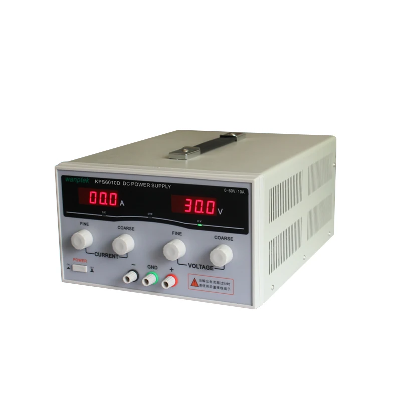 

KPS6010D High precision High Power Adjustable LED Dual Display Switching DC power supply 220V EU 60V/10A