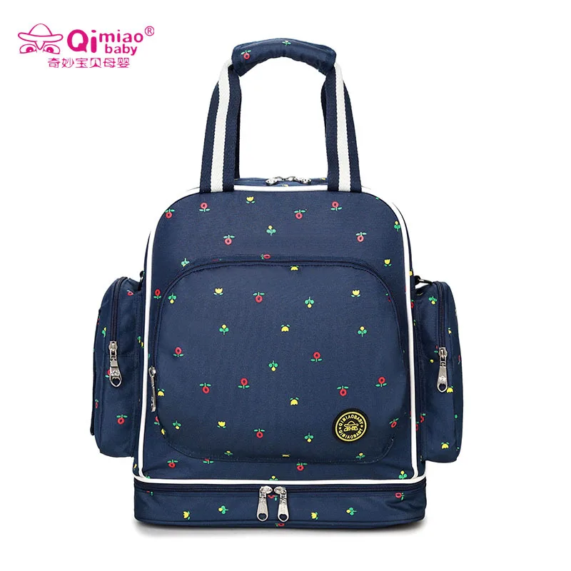 Baby Diaper Bag Waterproof Changing Nappy Multifunctional Mommy StrollerLarge Capacity Baby Care dad Travel Backpack