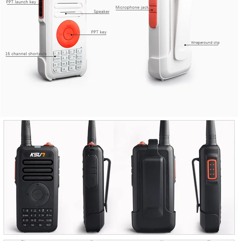 KSUN X-50 плюс мини-рация 400-470 МГц Частота UHF радио двухсторонняя Raido 5 Вт рация трансивер подарок на день рождения