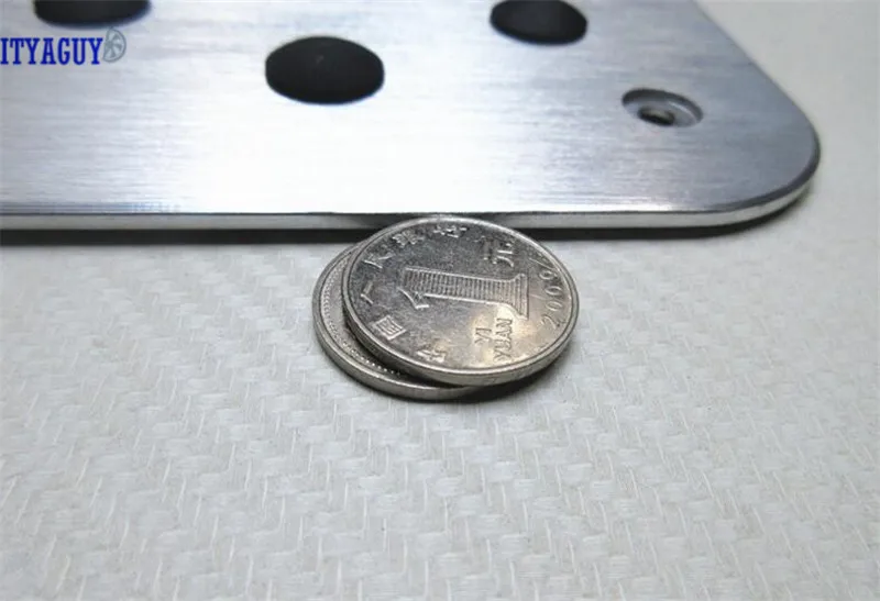 Anello In acciaio Inox a pedale pad pedale auto fit per Hyundai Toyota Jeep BMW Audi piede pedale pedale auto universale