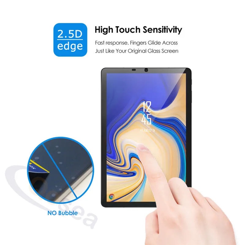 Закаленное стекло Qosea для samsung Galaxy Tab S4 10,5 T830 T835 T837, защита экрана, тонкая прозрачная пленка для Tab S4 10,5