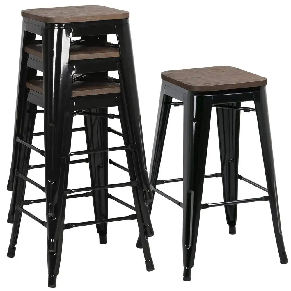 26 Barstools Set Of 4 Counter Height Metal Bar Stools 26 Barstools Set Of 4 Counter Height Metal Bar Stools