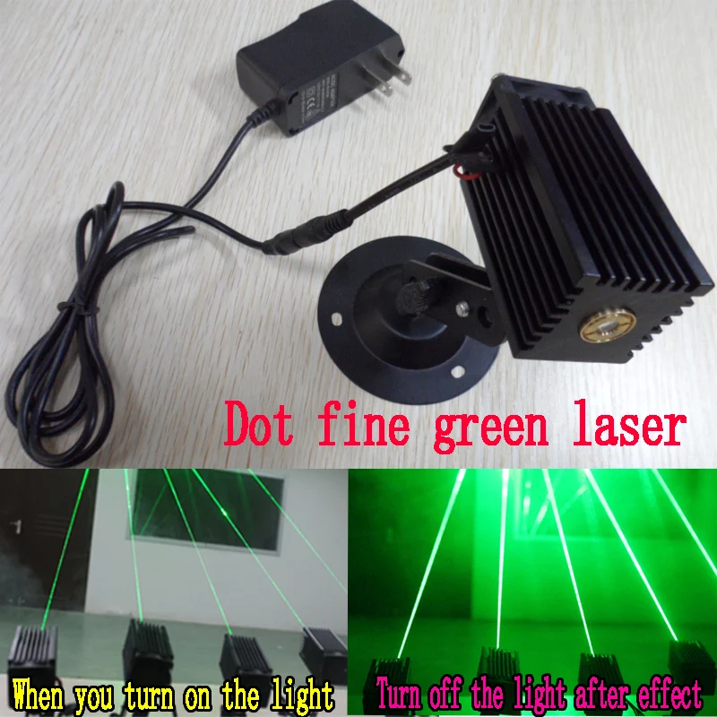 

Green dot module long bright laser head tube stage wine wine rack seat prop 100 mW laser