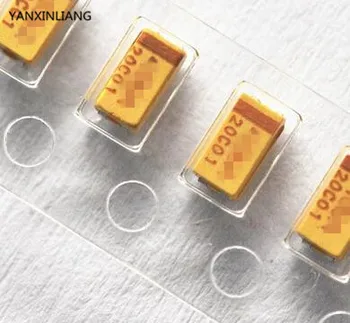 

100PCS Chip Tantalum Capacitor C size 6032 SMD 25V 47UF 476E TAJC476K025RNJ