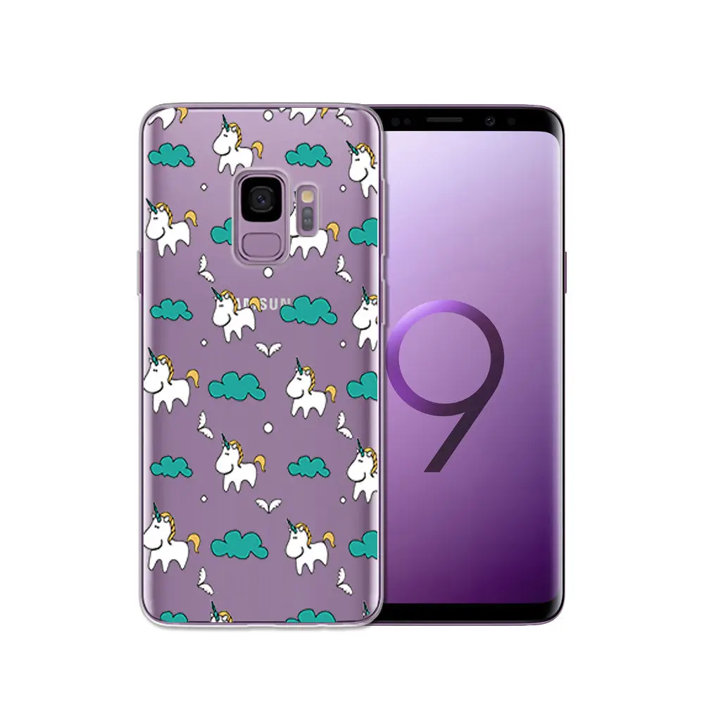 Arvin Silicone Case FOR Samsung Galax s5 S6 S7 S8 Clear Protective case FOR Samsung S6 edge S8 Plus S9 Plus Soft TPU Phone Cover (3)