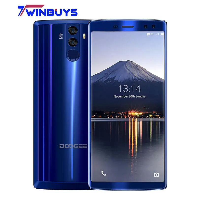 

DOOGEE BL12000 4G Smartphone 12000mAh 6.0'' 18:9 Bezel-less FHD+ 4GB+32GB MTK6750T Octa Core Android 7.1 4 Camera 16+13MP 16+8MP