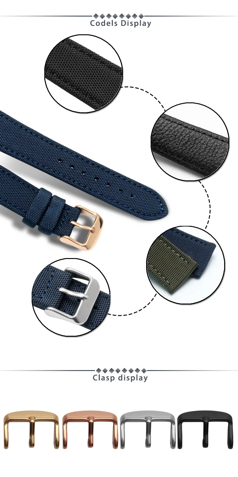 Нейлоновый кожаный ремешок для часов Omega для Rolexwatch Breitling Sport Watchstrap, цветной мужской браслет 18 мм 20 мм 22 мм 24 мм, инструмент