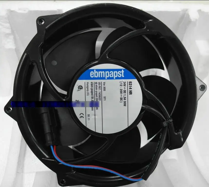 New Original German ebmpapst 6314HR 172*51MM DC24V 36W ABB inverter