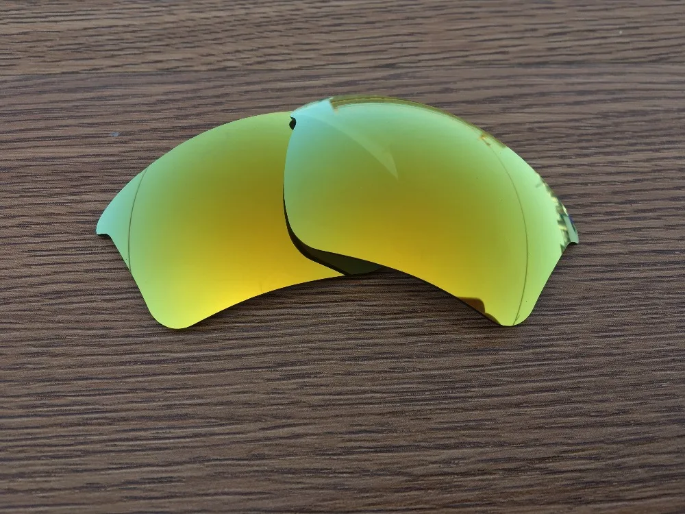 24K Gold polarized Replacement Lenses for Half Jacket 2.0 XL 100 UVA