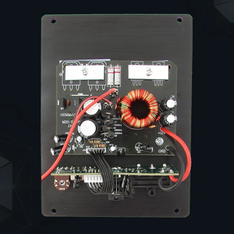 High-power car subwoofer power amplifier board 12V car audio conversion board original finished product