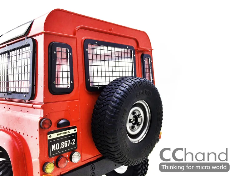 

metal window mesh, protective net for 1/10 RC4WD G2 land rover D90