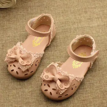 

Baby Girls Sandal Infant Summer Shoes Bow Toddler Girls Princess Shoes Children Walker Leather Sandal TX324