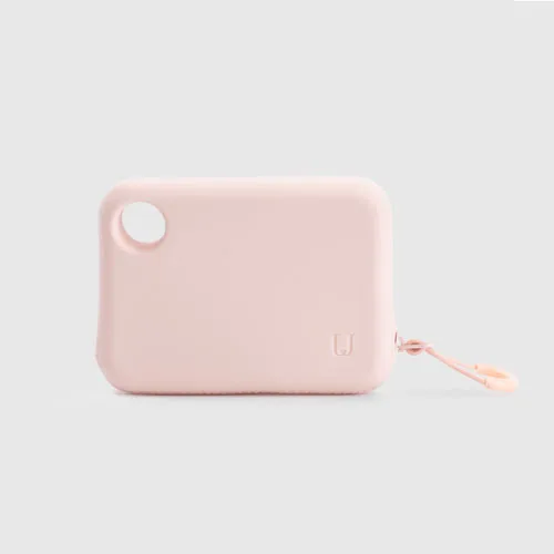 Xiaomi Mijia силиконовая переносная сумка для хранения кабельной линии карты наушники сумка для хранения мягкий дизайн легкий вес модная сумка для хранения - Цвет: Розовый