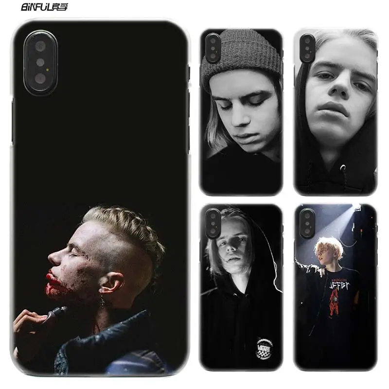 

Case for iPhone XS Max XR X 10 7 7S 8 6 6S Plus 5S SE 5 4S 4 5C Hard PC Plastic Clear Coque Capa Phone Cover Rap singer Pharaoh