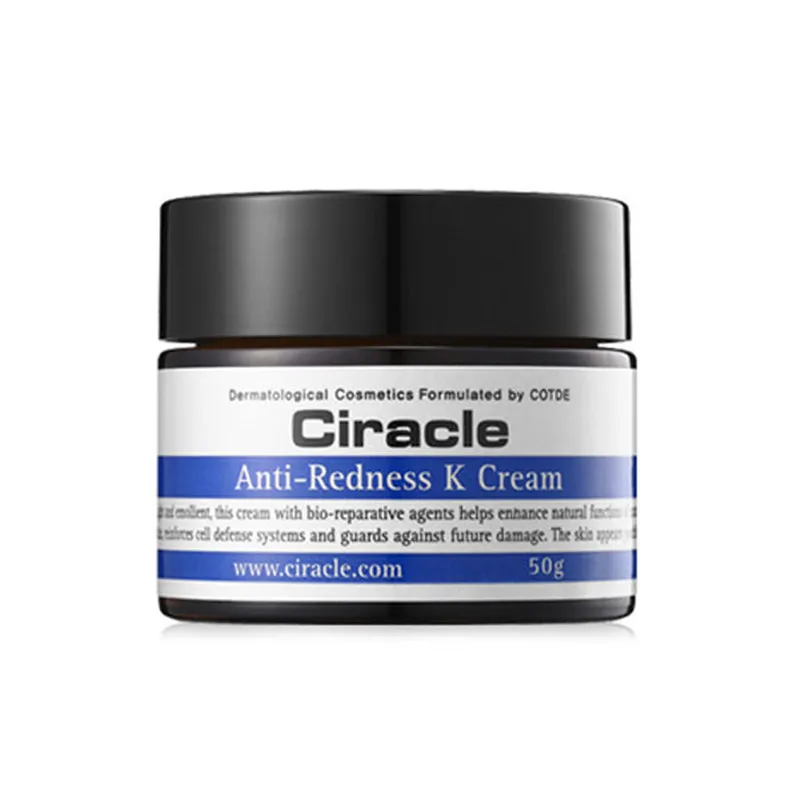 Korean Cosmetics Ciracle Anti-Redness K Cream 50ml Face Cream Moisturizing Anti-Aging Anti-redness Serum