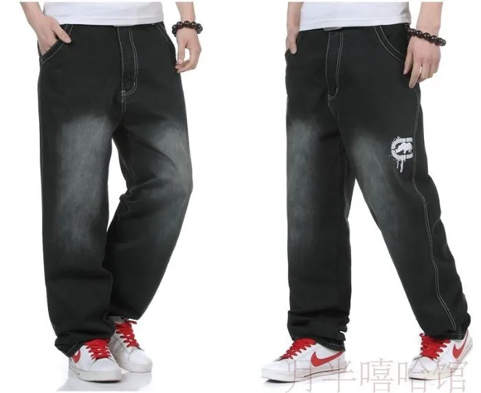 Мужские джинсы в стиле "хип-хоп" скейтерские штаны джинсы в стиле хип-хоп, дальше Всё повторяется, не делайте свободные мужские 6XL 5XL 4XL 3XL 2XL