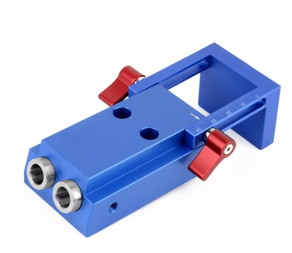 High quality Mini Pocket Hole Jig Kit Drill Dowel Jig with Step